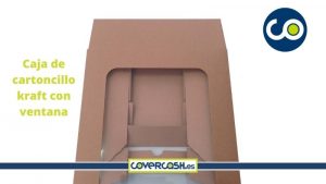 Lee más sobre el artículo Caja de cartoncillo kraft con ventana